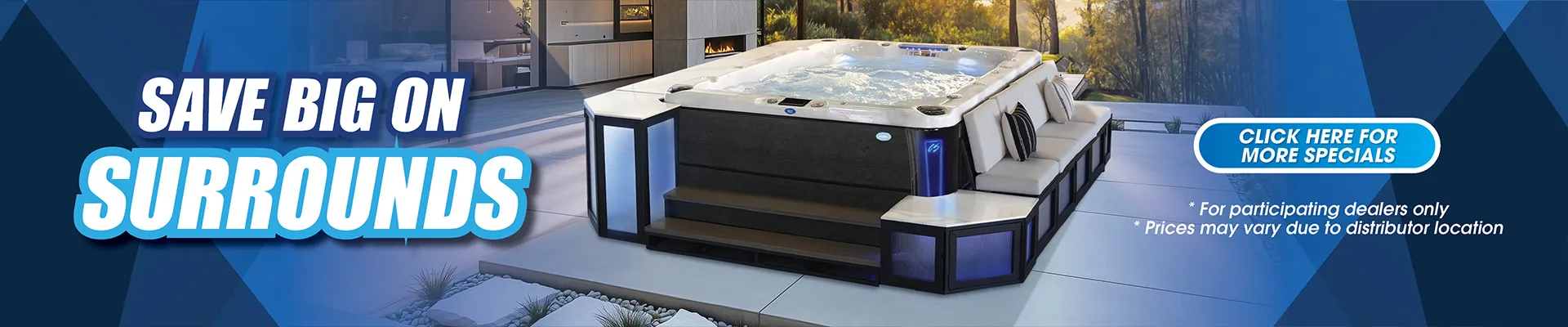 Calspas hot tub being used in a family setting - Pinellas Park